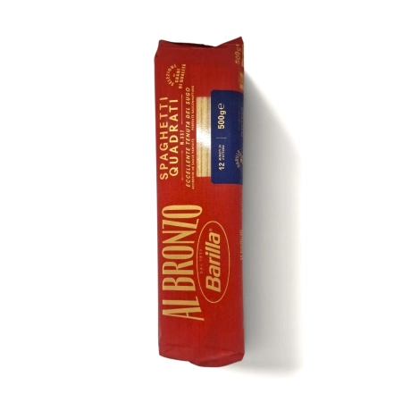 Barilla Al Bronzo Spaghetti Quadrati n.337 - makaron 500g